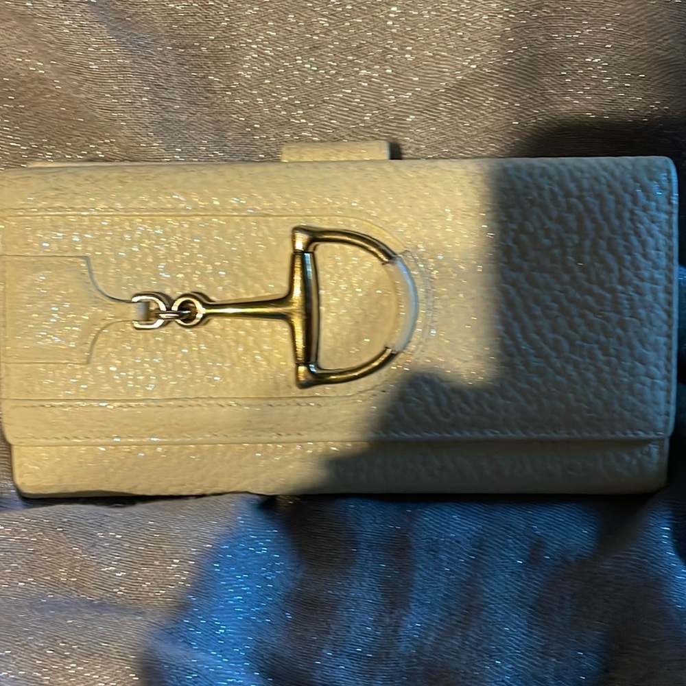 Gucci long horse bit wallet
